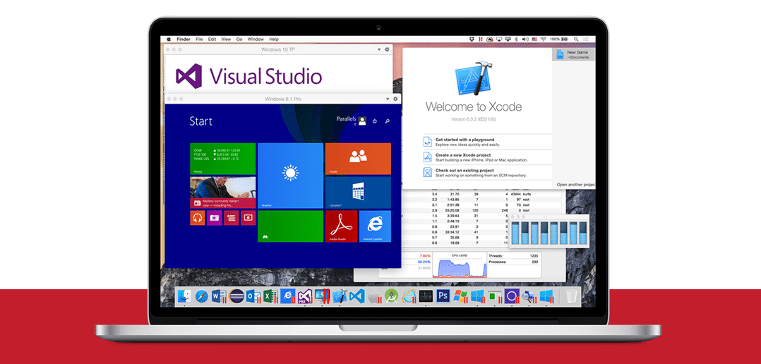 Parallels Desktop für Mac Pro Edition – Überblick