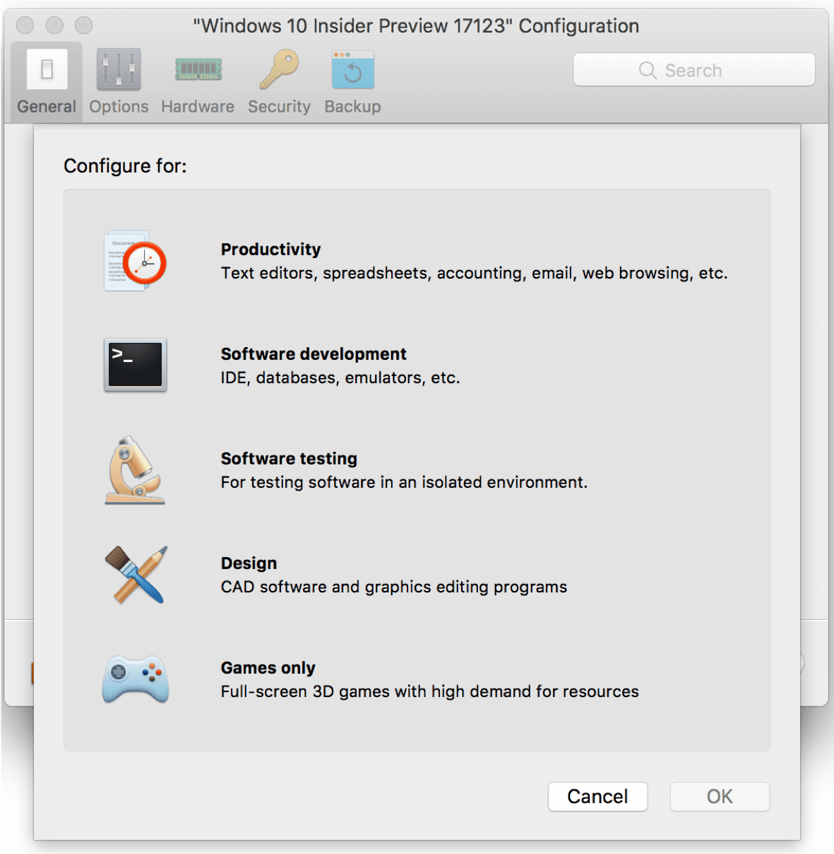 Parallels Desktop optimieren