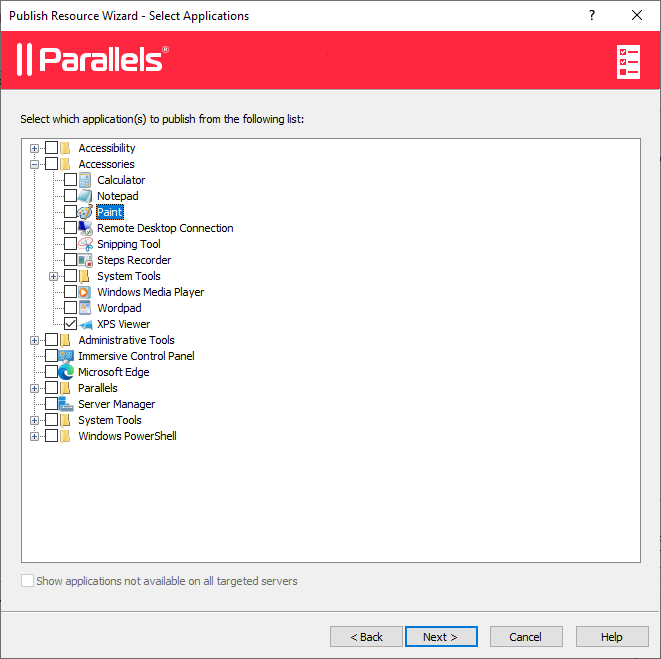 publish applications 2