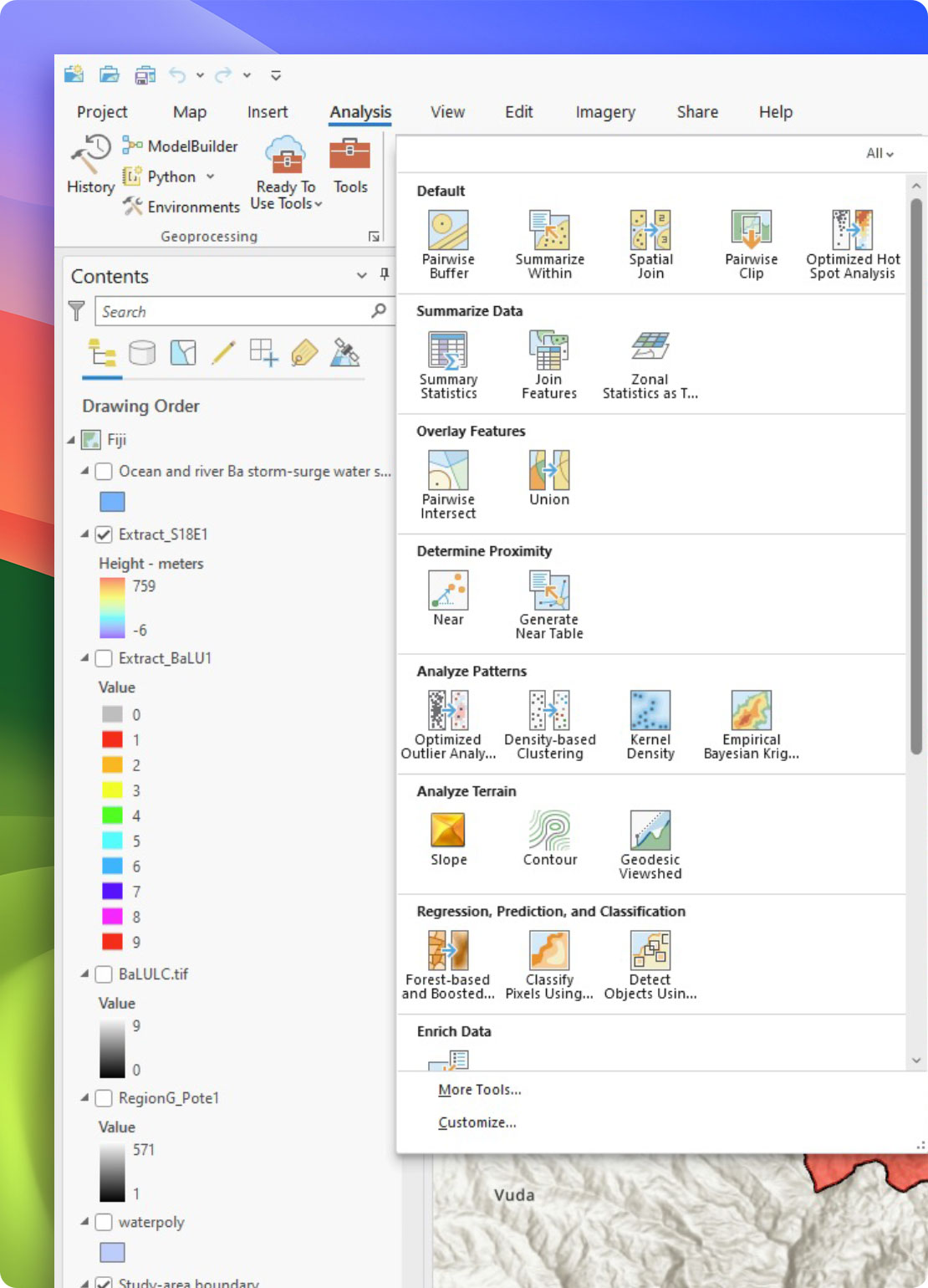 3D Analyst and Spatial Analyst Extensions