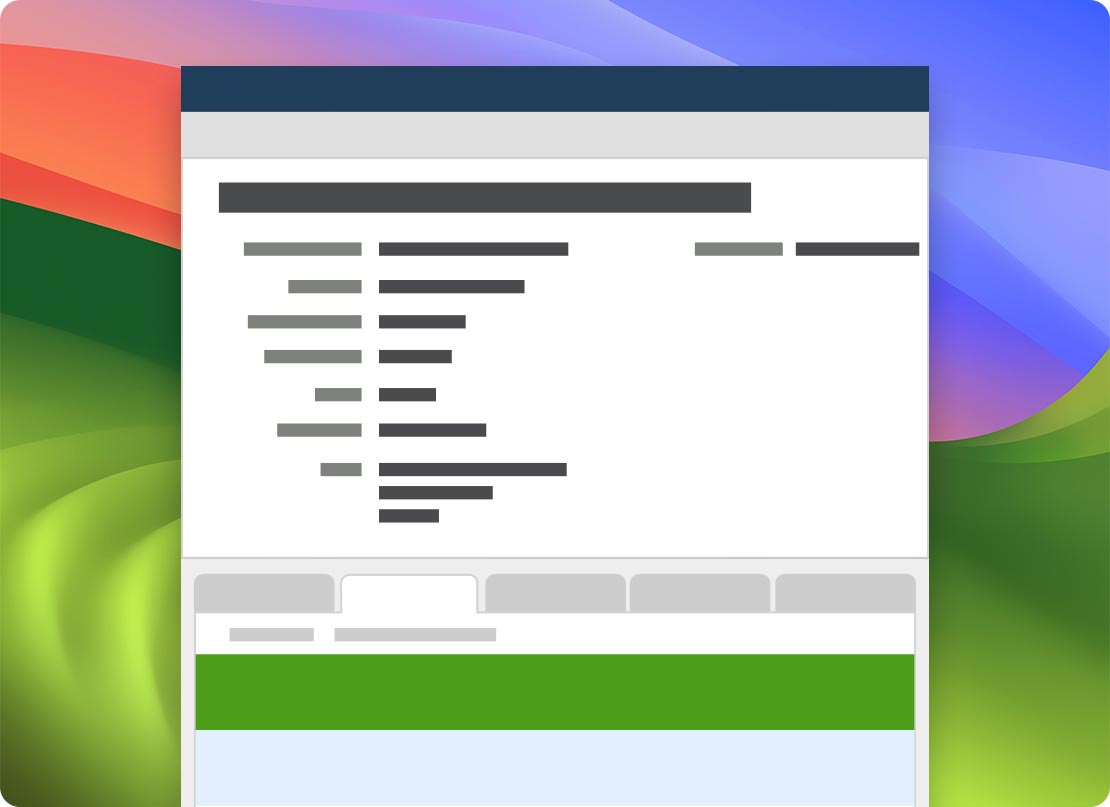 Sales and customer management