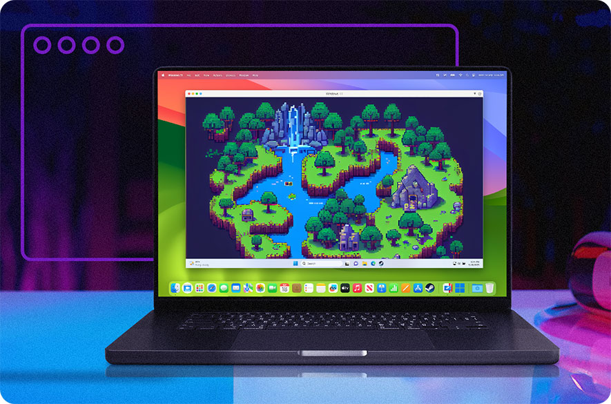 Transform your Mac into a Windows dynamic gaming device