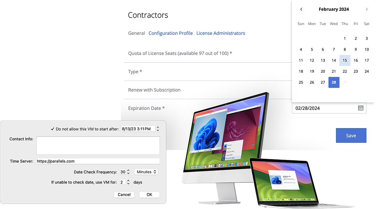 Enable CYOD, BYOD, and contractors